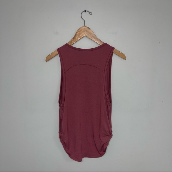 Lululemon Round Two Tank Women's Size 6 US Misty‎ Merlot Twist Relaxed Top - Picture 9 of 12